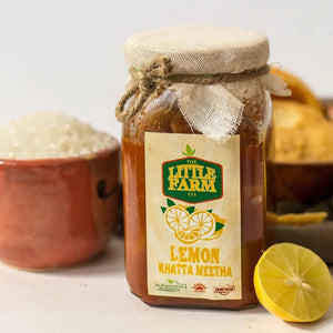 The Little Farm Co Lemon Khatta Meetha Pickle