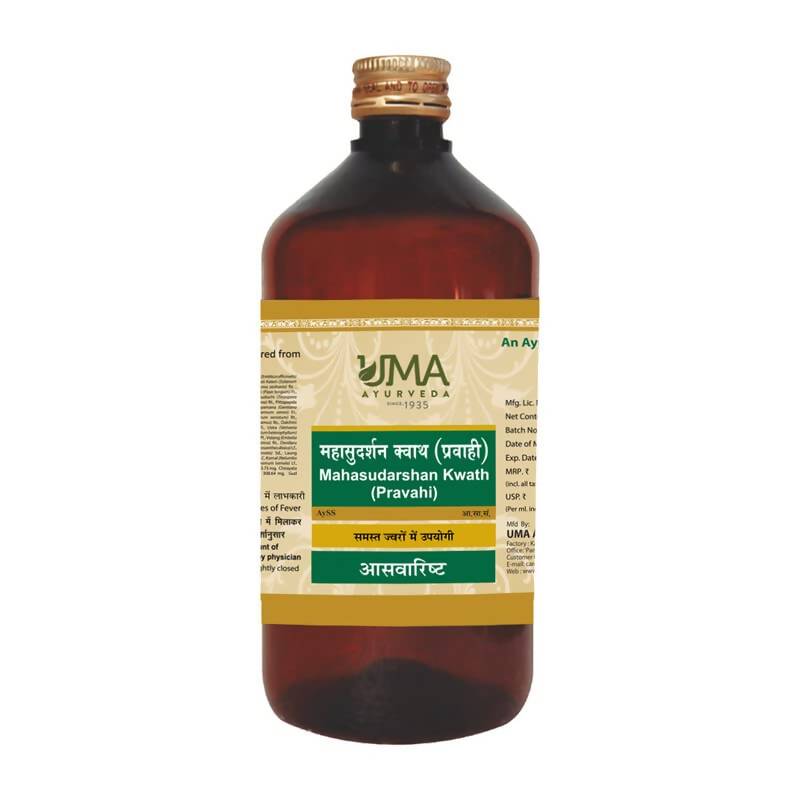 Uma Ayurveda Mahasudarshan kwath Syrup - Distacart