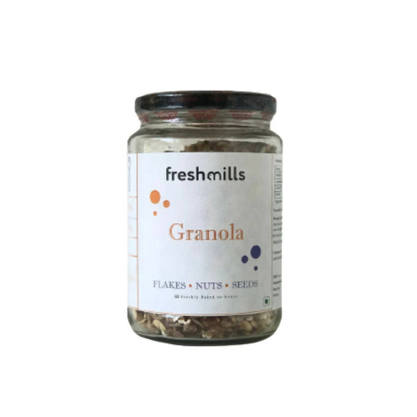 Fresh Mills Granola with Flakes, Nuts & Seeds - Distacart