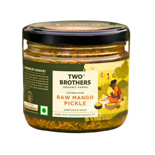 Two Brothers Organic Farms Raw Mango Pickle - Distacart