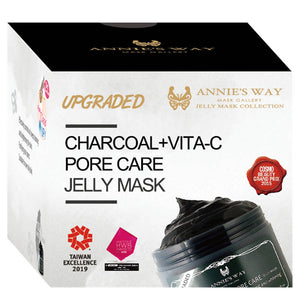 Annie's Way Charcoal + Vita-C Pore Care Jelly Mask - Distacart