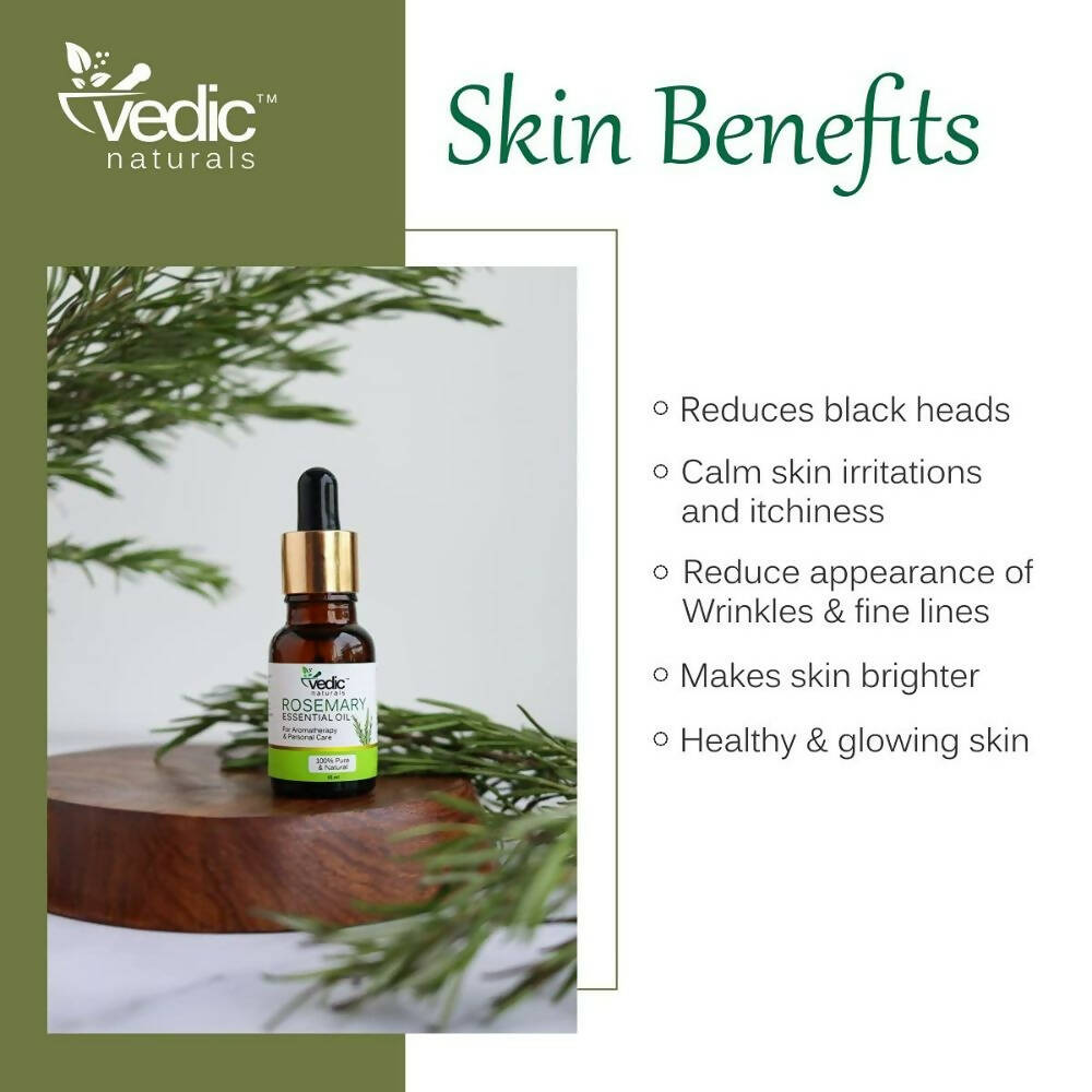 Vedic Naturals Rosemary Essential Oil - Distacart