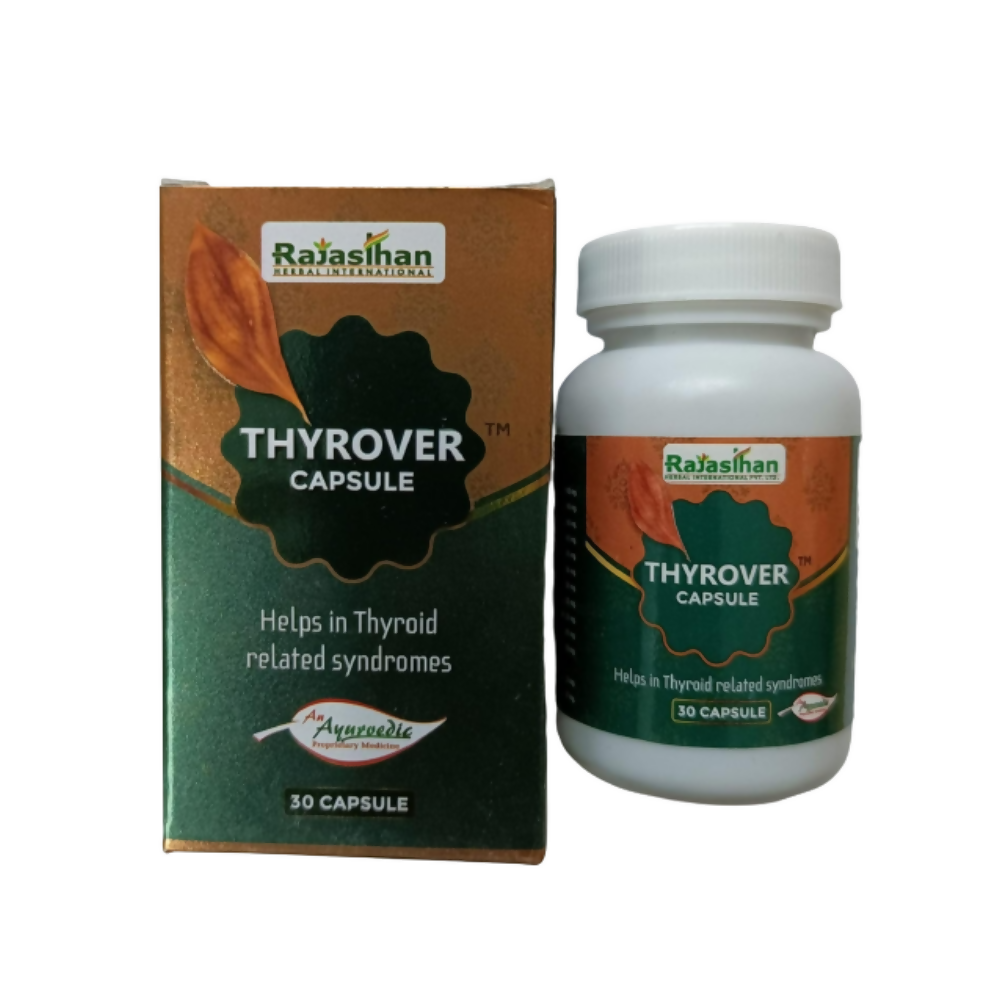 Rajasthan Herbals International Thyrovrer Capsules - Distacart