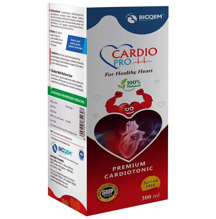 Bioqem Pharma Cardio Pro Syrup - Distacart