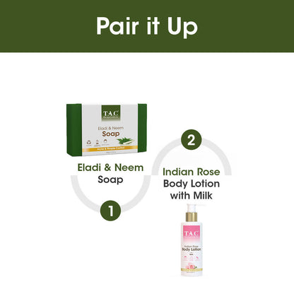 TAC - The Ayurveda Co. Eladi & Neem Soap - Distacart