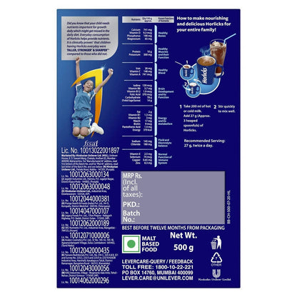 Horlicks Classic Malt And Chocolate Delight Flavour Online