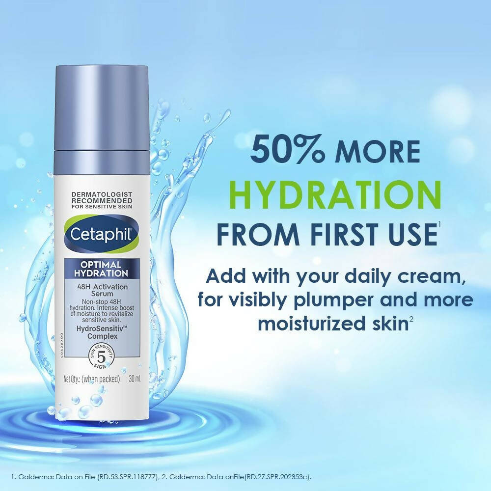 Cetaphil Optimal Hydration 48h Activation Serum - Distacart