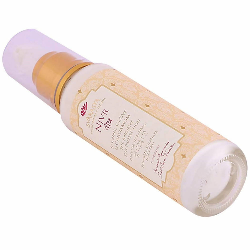 Svarasya Nivr Natural Sun Protection Sunscreen SPF 21 - Distacart