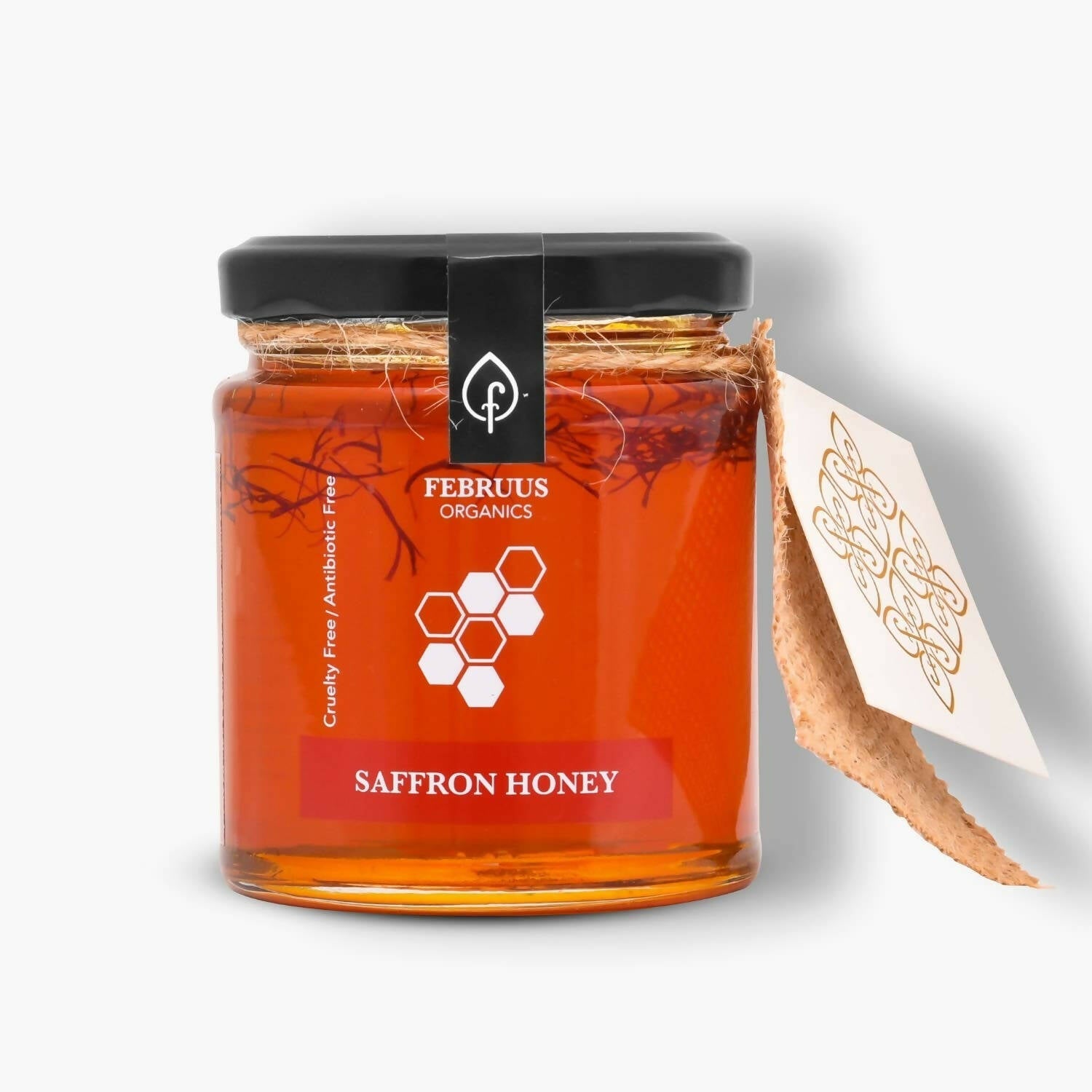 Februus Organics Pure Natural Saffron Honey - Distacart