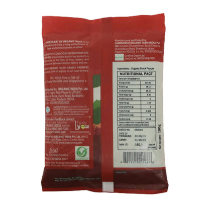 Organic India Black Pepper - Distacart