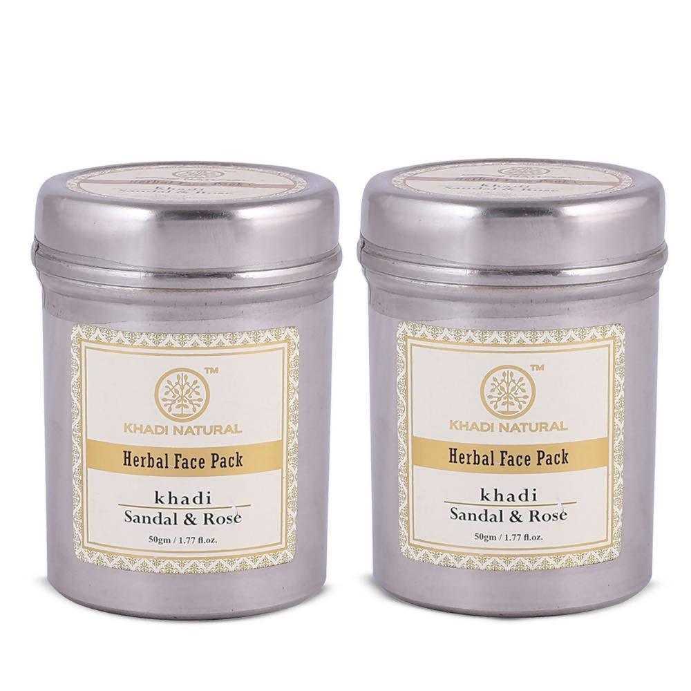 Khadi Natural Sandal & Rose Herbal Face Pack