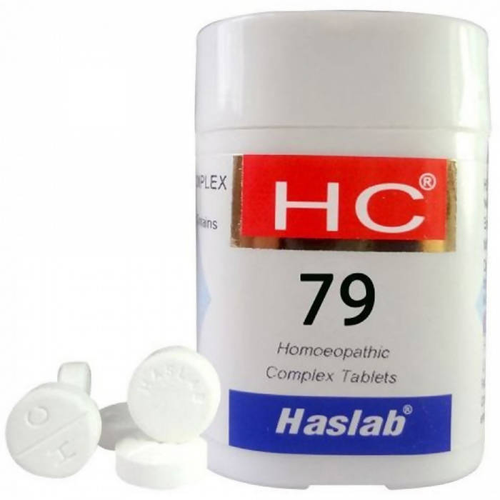 Haslab Homeopathy HC 79 Physiological Complex Tablets