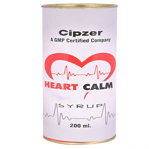 Cipzer Heart Calm Syrup - Distacart