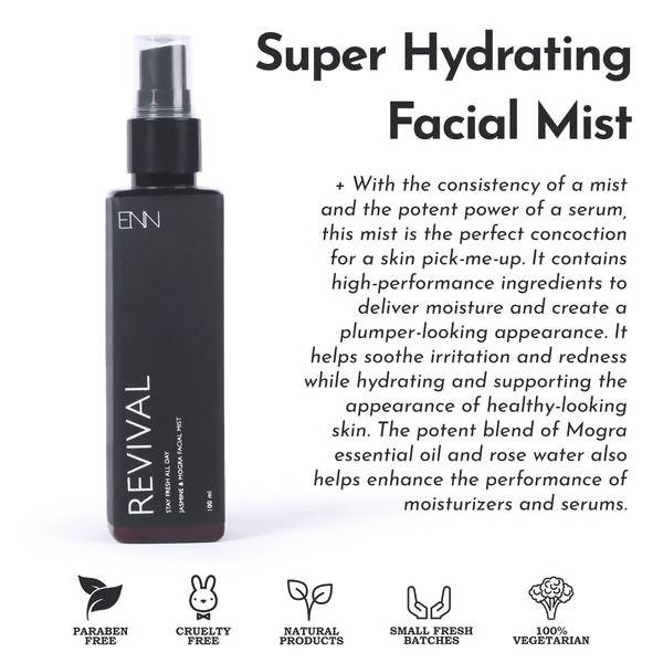 Enn Revival Stay Fresh All Day Jasmine & Mogra Facial Mist 100 ml