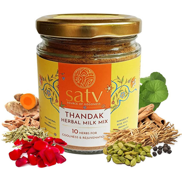 Satv Thandak Herbal Milk Mix - Distacart