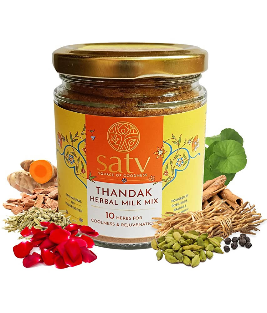 Satv Thandak Herbal Milk Mix - Distacart