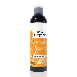 Nake Organica Vitamin C Brightening Face Wash - Distacart
