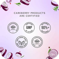 Thumbnail for Careberry Organic Red Onion & Black Seed Oil Shampoo + Conditioner For Anti Hair Fall - Distacart
