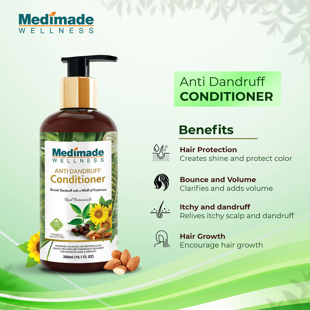 Medimade Wellness Anti Dandruff Hair Conditioner - Distacart