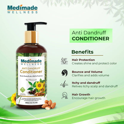 Medimade Wellness Anti Dandruff Hair Conditioner - Distacart