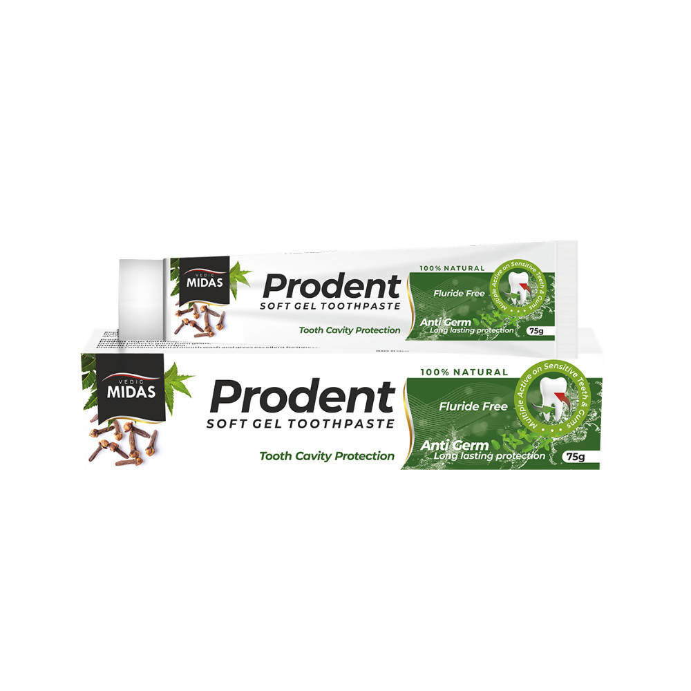 Vedic Midas Prodent Softgel Toothpaste - Distacart