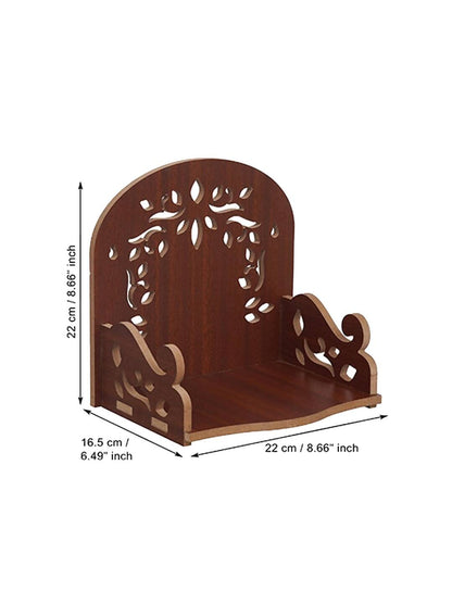 eCraftIndia Brown Design Wooden Temple - Distacart