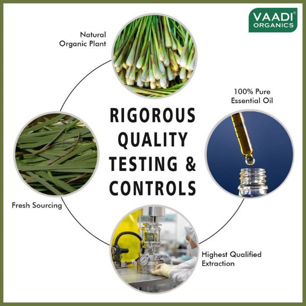 Vaadi Herbals Lemongras Oil Therapeutic Grade - Distacart