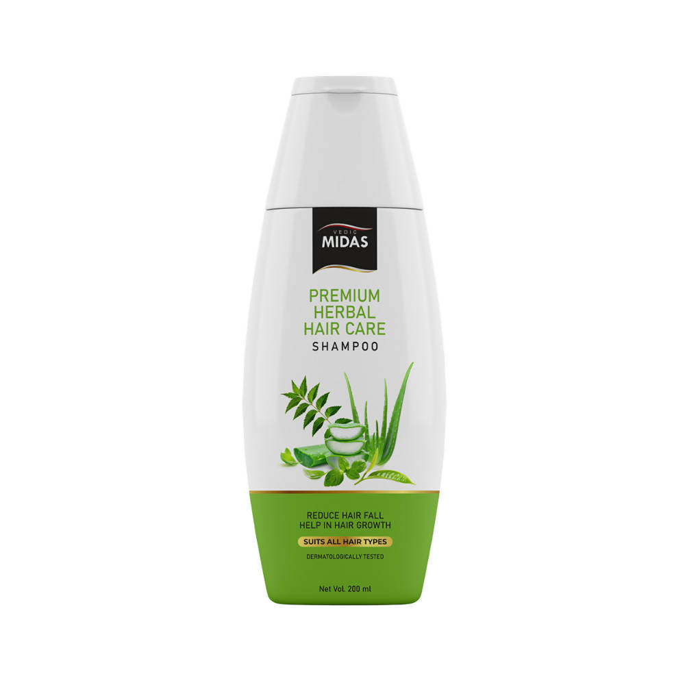 Vedic Midas Premium Herbal Shampoo - Distacart