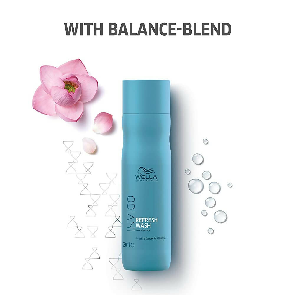 Wella Professionals Invigo Refresh Wash Revitalizing Shampoo - Distacart