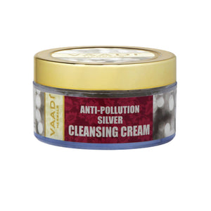 Vaadi Herbals Anti-Pollution Silver Cleansing Cream - Distacart