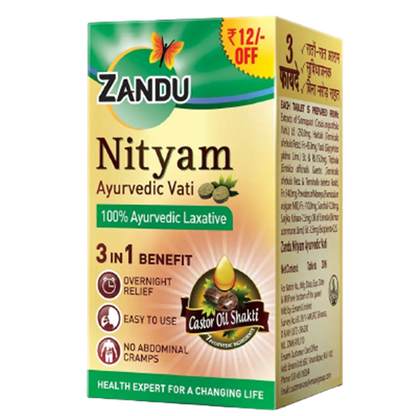 Zandu Nityam Tablets - Distacart