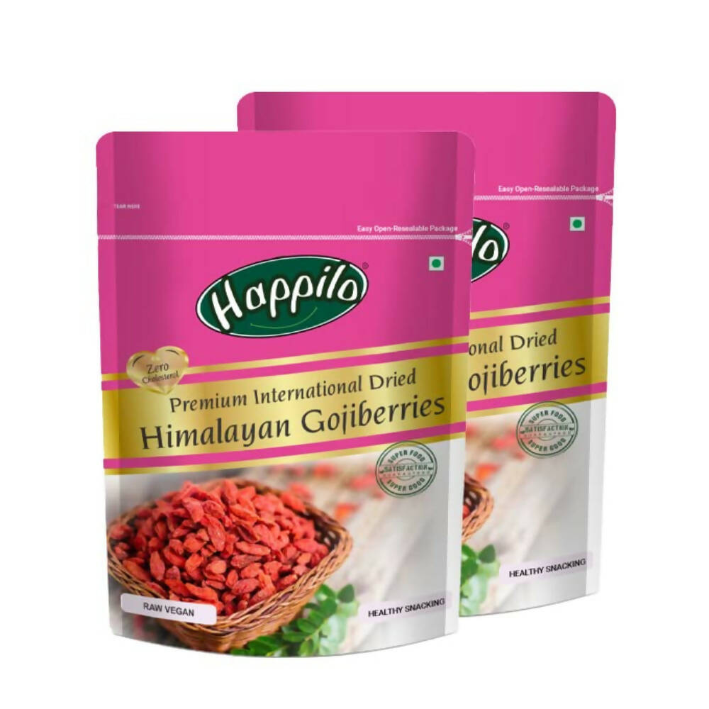 Happilo 100% Natural Himalayan Dried Gojiberries - Distacart