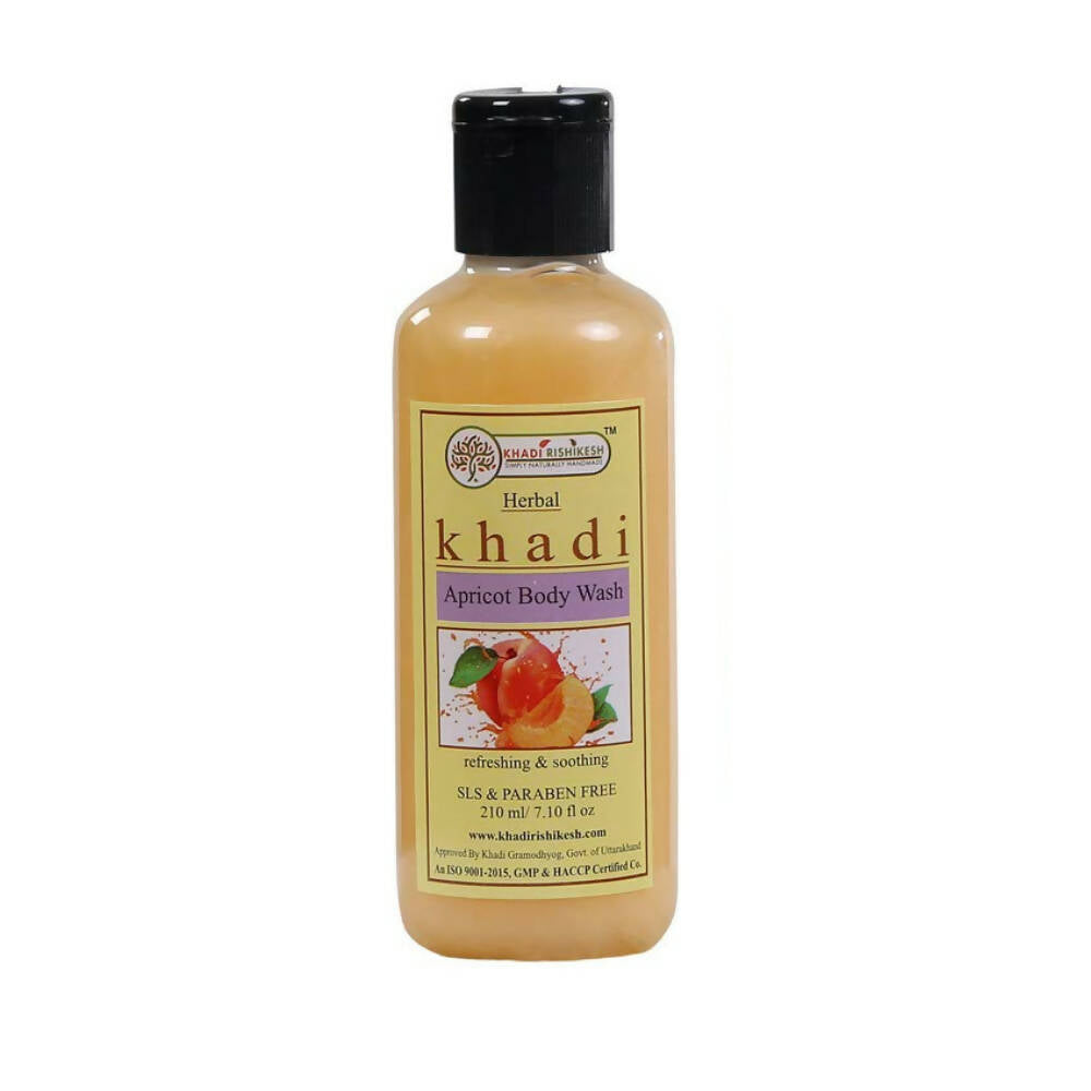Khadi Rishikesh Herbal Apricot Body Wash - Distacart