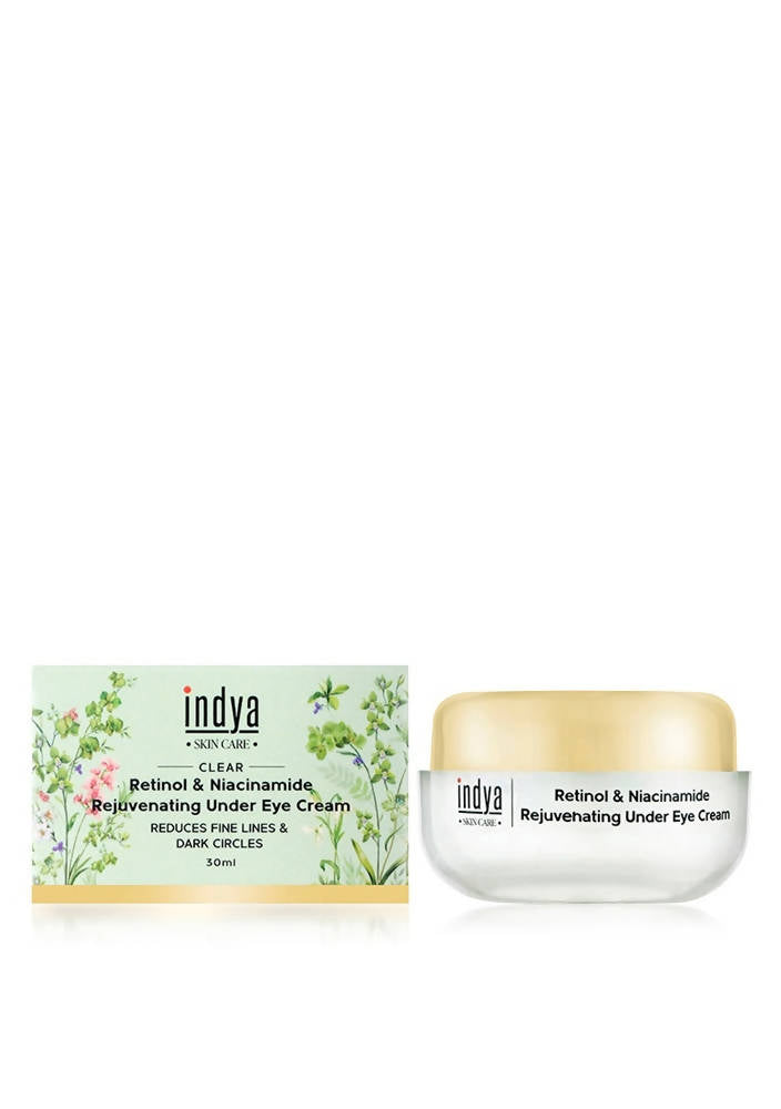 Indya Retinol & Niacinamide Rejuvenating Under Eye Cream - Distacart