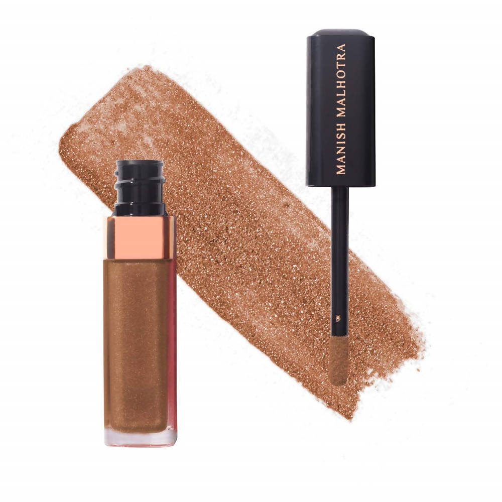 Manish Malhotra Hi-Shine Lip Gloss - Copper Rose - Distacart