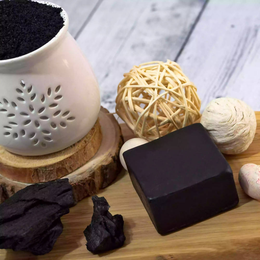 The Wellness Shop Activated Charcoal Shampoo And Conditioner Bar
