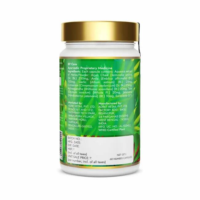 Kapiva Ayurveda BP Care Capsules - Distacart