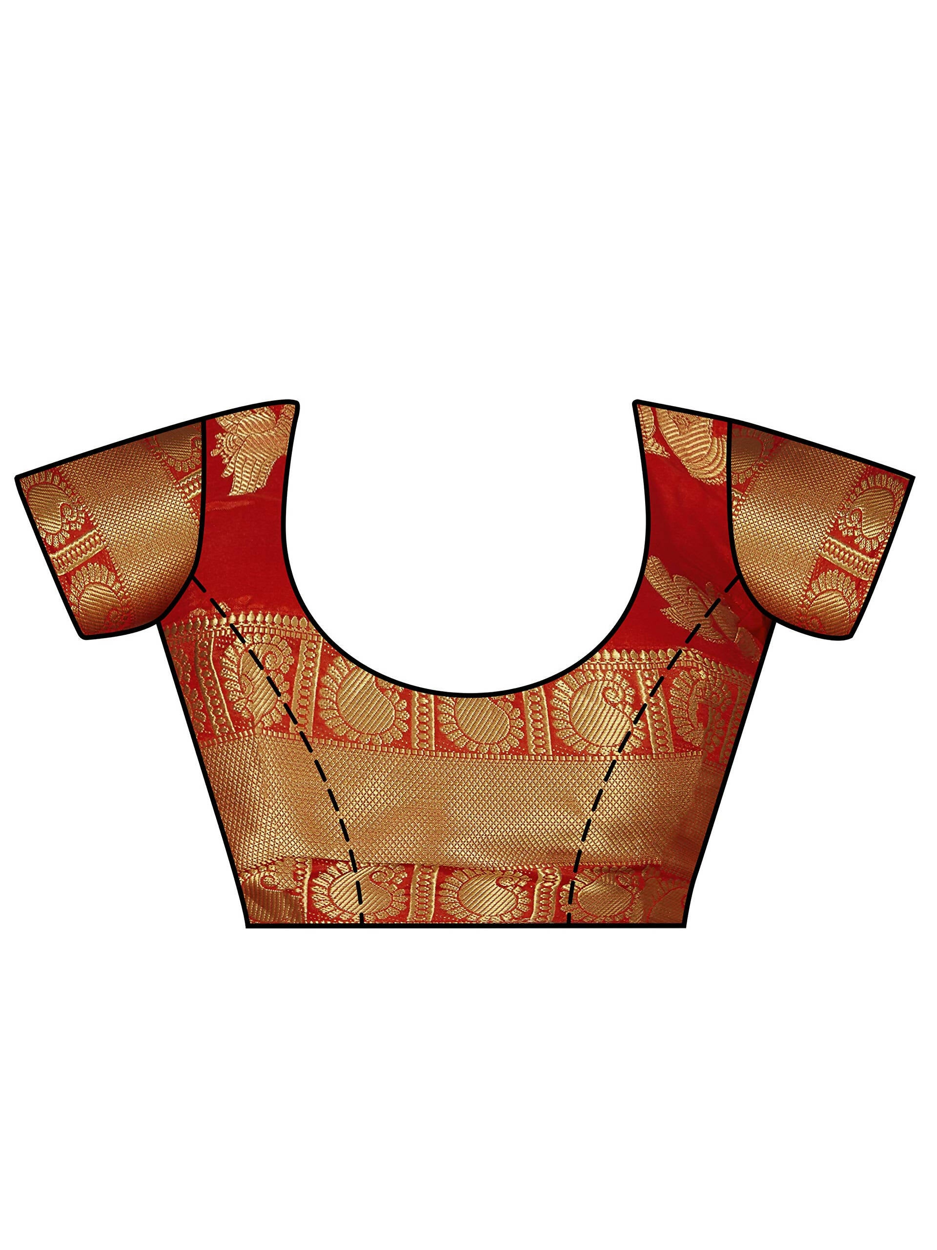 Mimosa Women's Green Kanchipuram Silk Saree - Distacart