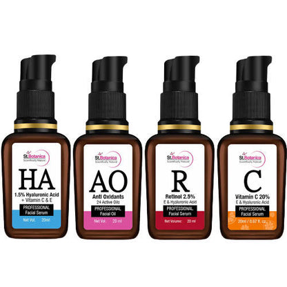 St.Botanica Professional Face Serums Combo