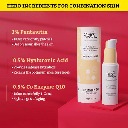 Chemist At Play Combination Skin Face Moisturizer - Distacart
