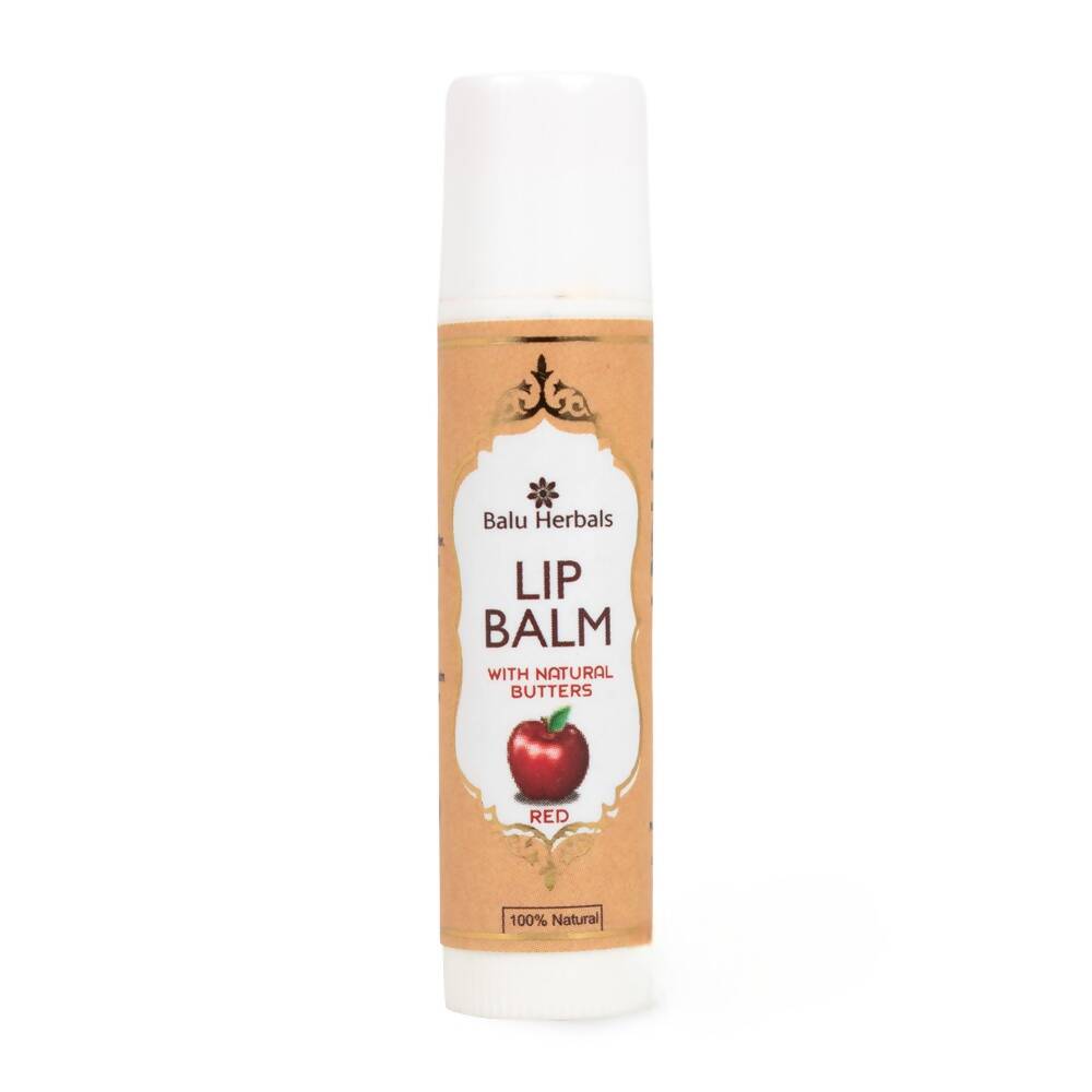 Balu Herbals Lip Balm For Women Red - Distacart
