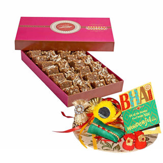 Bikanervala Kaju Dhoda Plain Rakhi Gift - Distacart