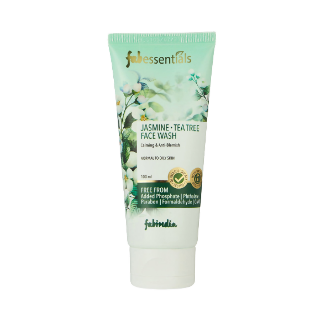 Fabessentials Jasmine Tea Tree Face Wash - Distacart