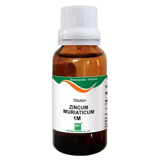 Bio India Homeopathy Zincum Muriaticum Dilution