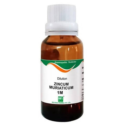 Bio India Homeopathy Zincum Muriaticum Dilution