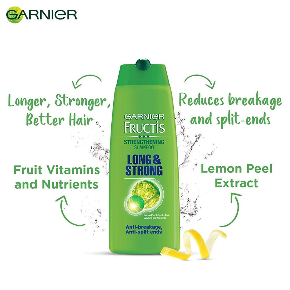 Garnier Fructis Long & Strong Strengthening Shampoo - Distacart