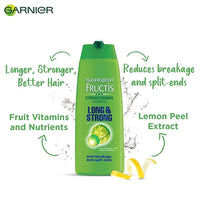 Thumbnail for Garnier Fructis Long & Strong Strengthening Shampoo - Distacart