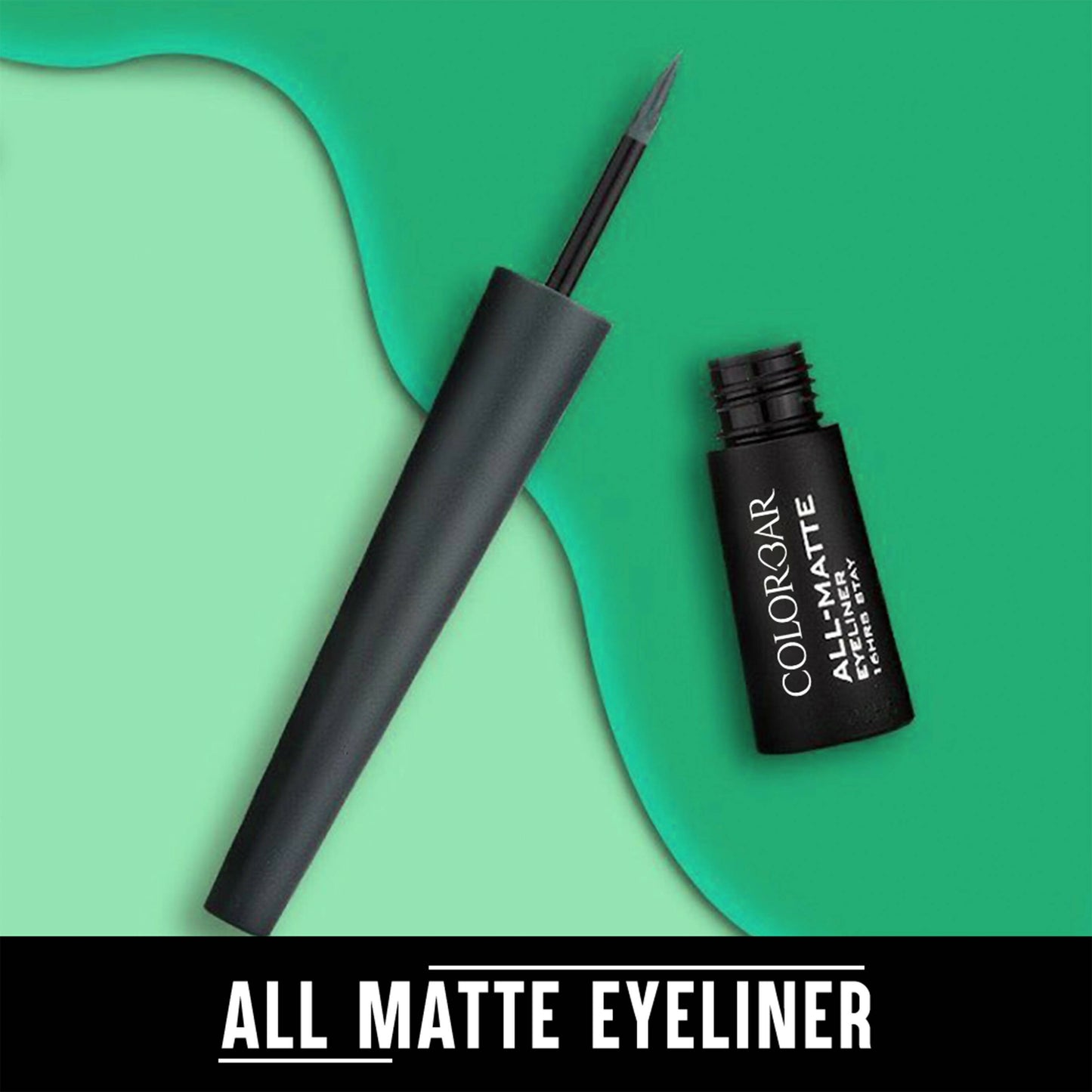 Colorbar All-Matte Eyeliner Matte Black - Distacart