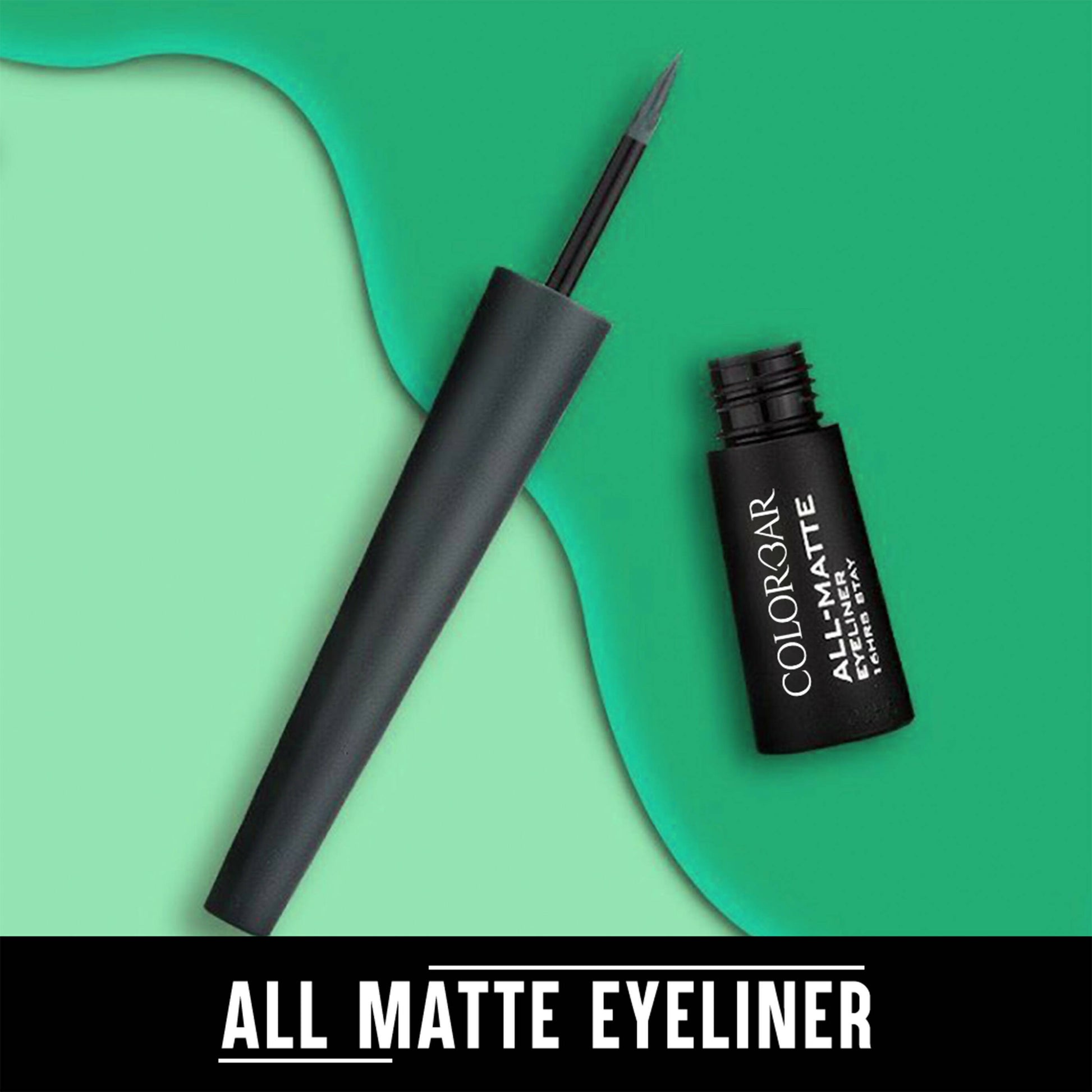 Colorbar All-Matte Eyeliner Matte Black - Distacart
