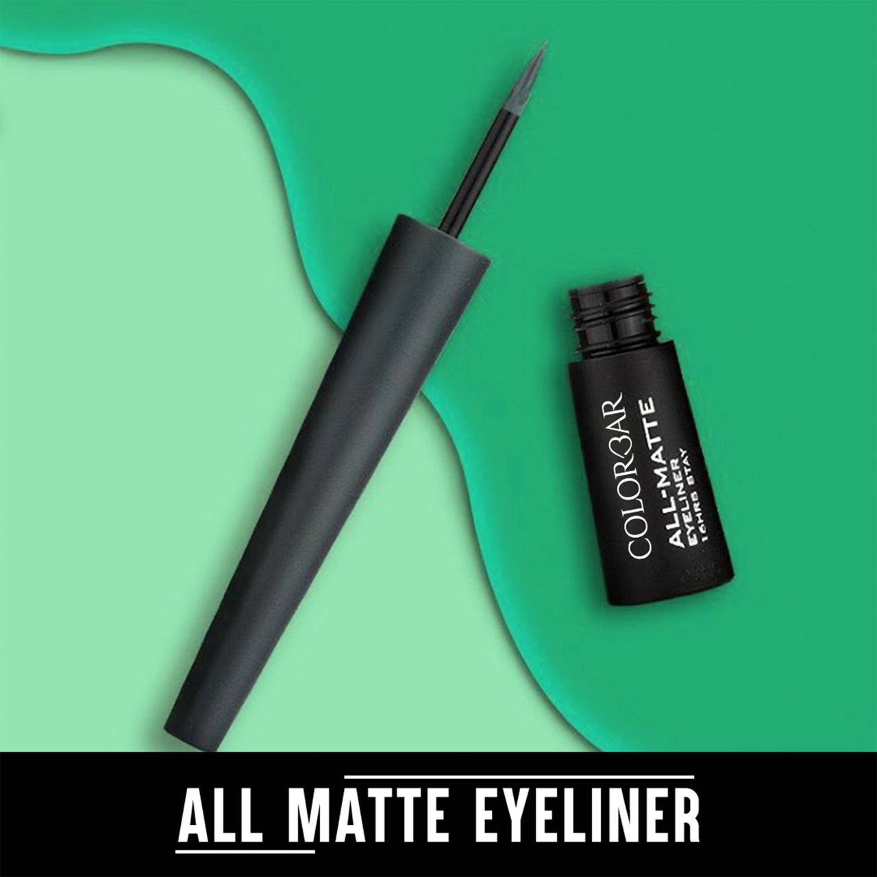 Colorbar All-Matte Eyeliner Matte Black - Distacart